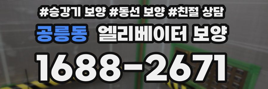 공릉동 엘리베이터 보양