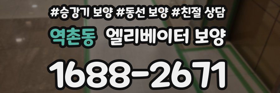 역촌동 엘리베이터 보양