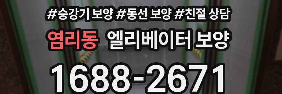 염리동 엘리베이터 보양
