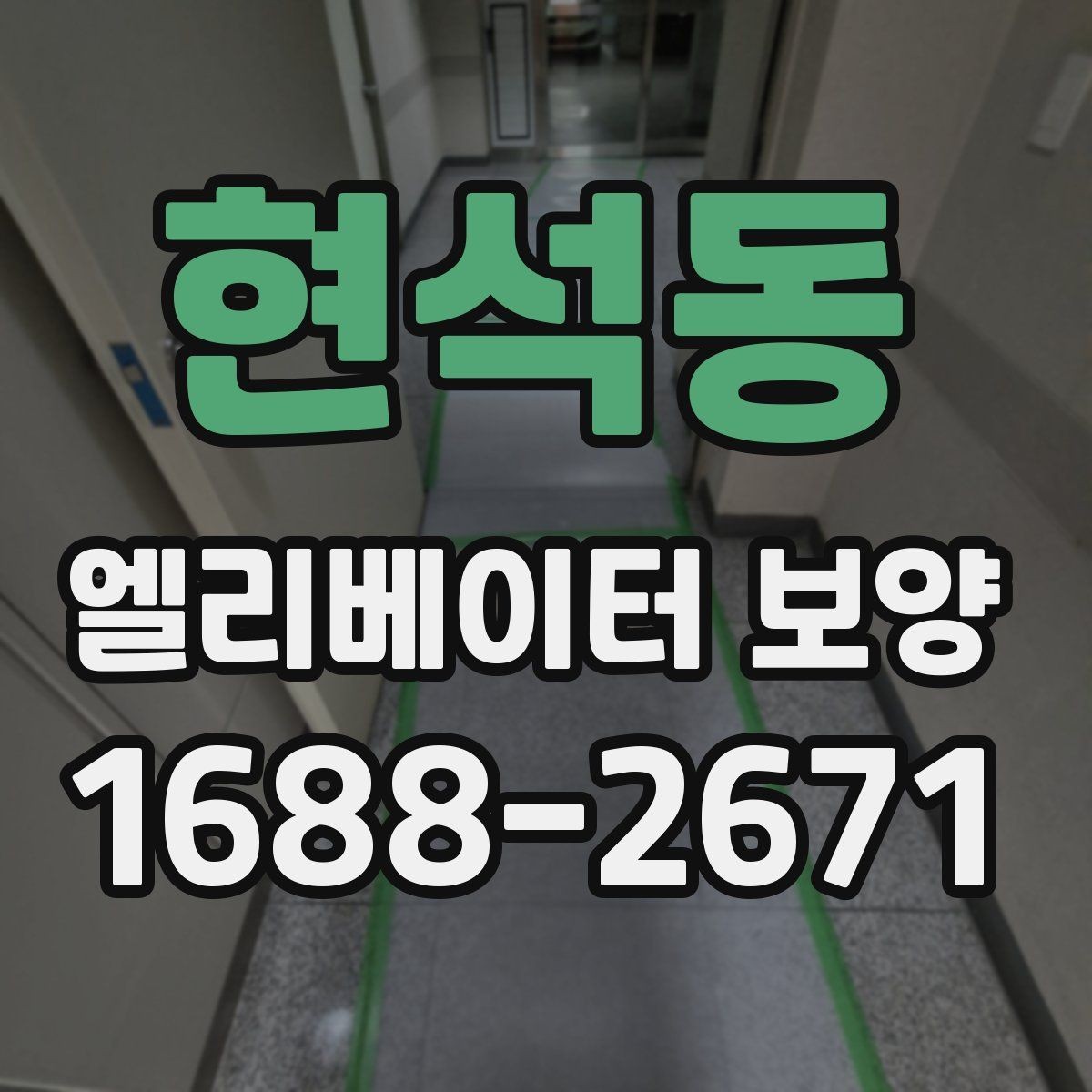 현석동 엘리베이터 보양 범위는 어디까지 해야 할까