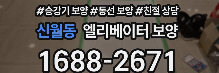 신월동 엘리베이터 보양