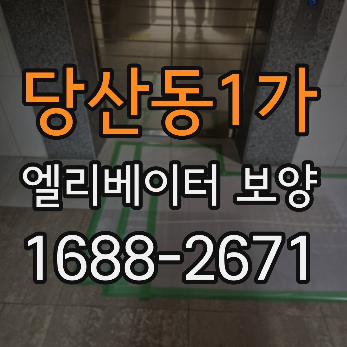 당산동1가 엘리베이터 보양 자재 선택할 때 보는 포인트