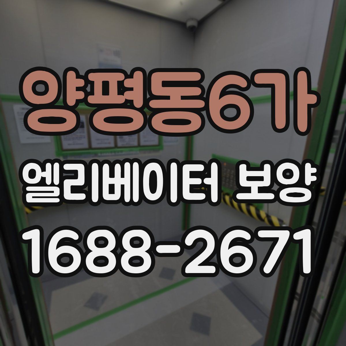 양평동6가 엘리베이터 보양 현장에서 보호 범위를 넓히는 기준