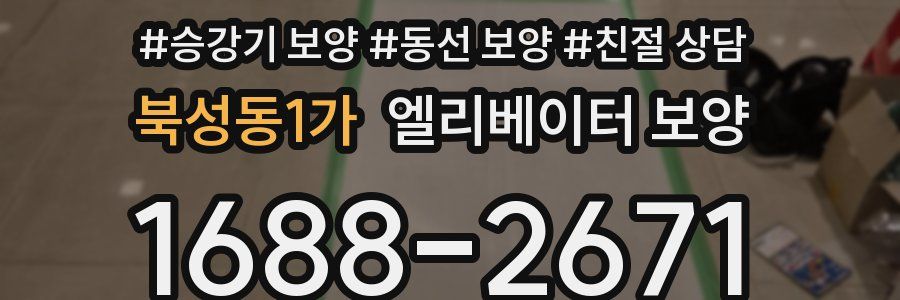 북성동1가 엘리베이터 보양