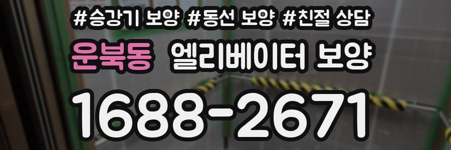 운북동 엘리베이터 보양