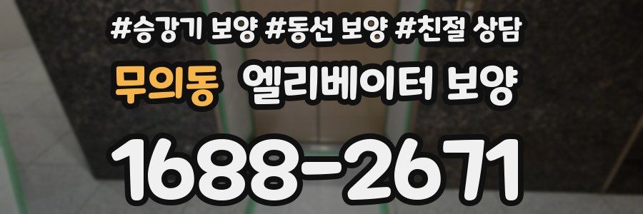 무의동 엘리베이터 보양