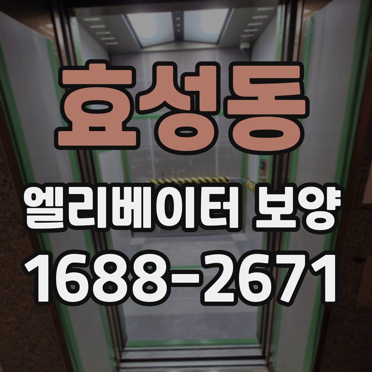 효성동 엘리베이터 보양 마감 상태를 오래 유지하는 방법