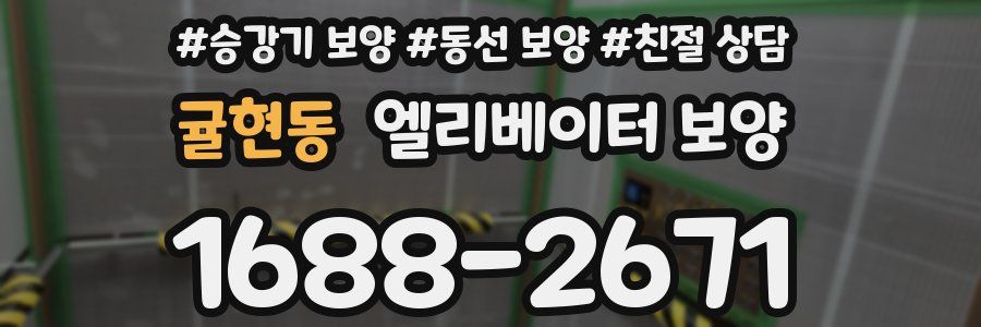 귤현동 엘리베이터 보양