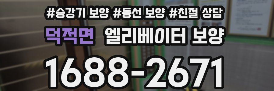 덕적면 엘리베이터 보양