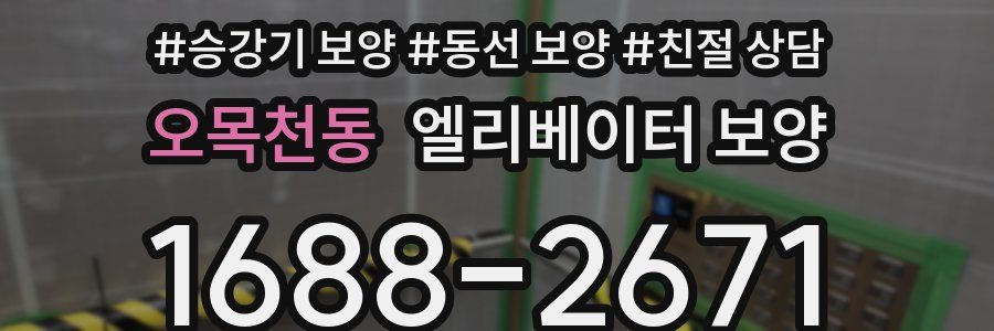 오목천동 엘리베이터 보양