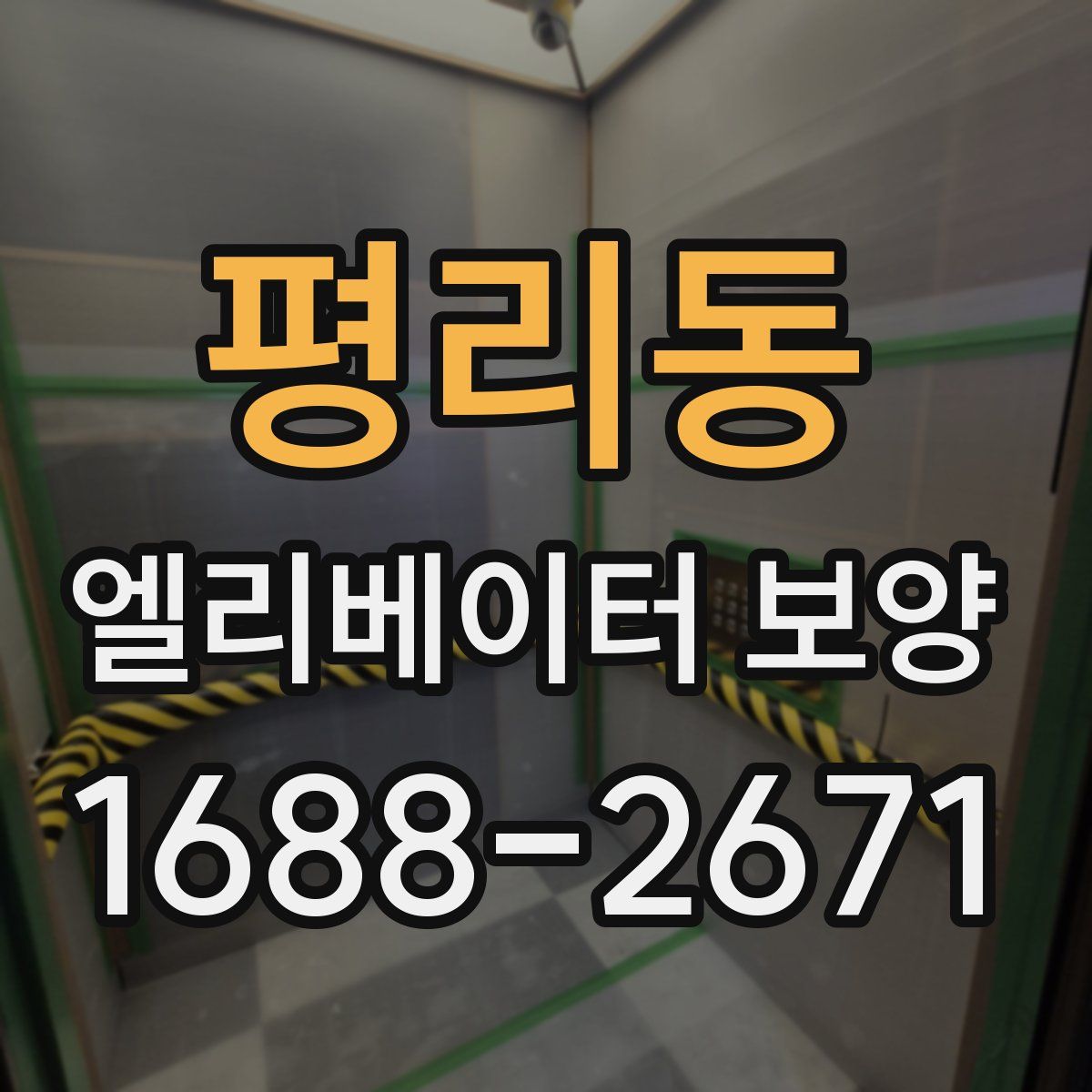 평리동 엘리베이터 보양