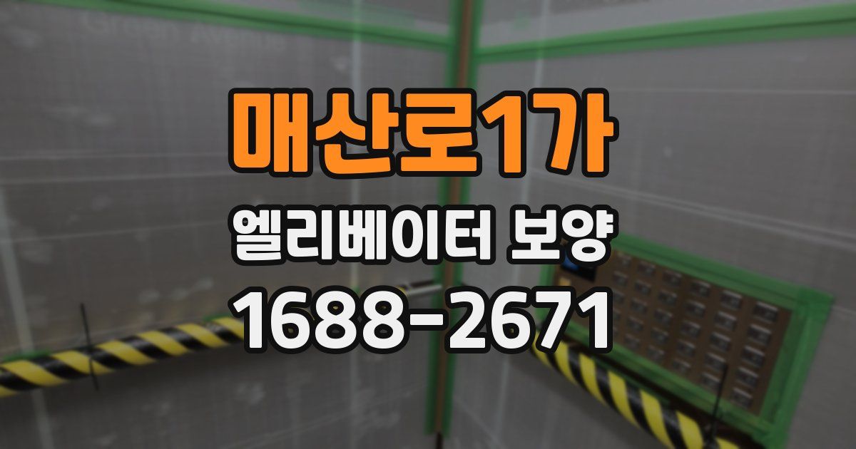 매산로1가 엘리베이터 보양