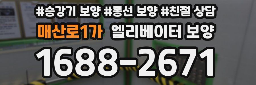 매산로1가 엘리베이터 보양