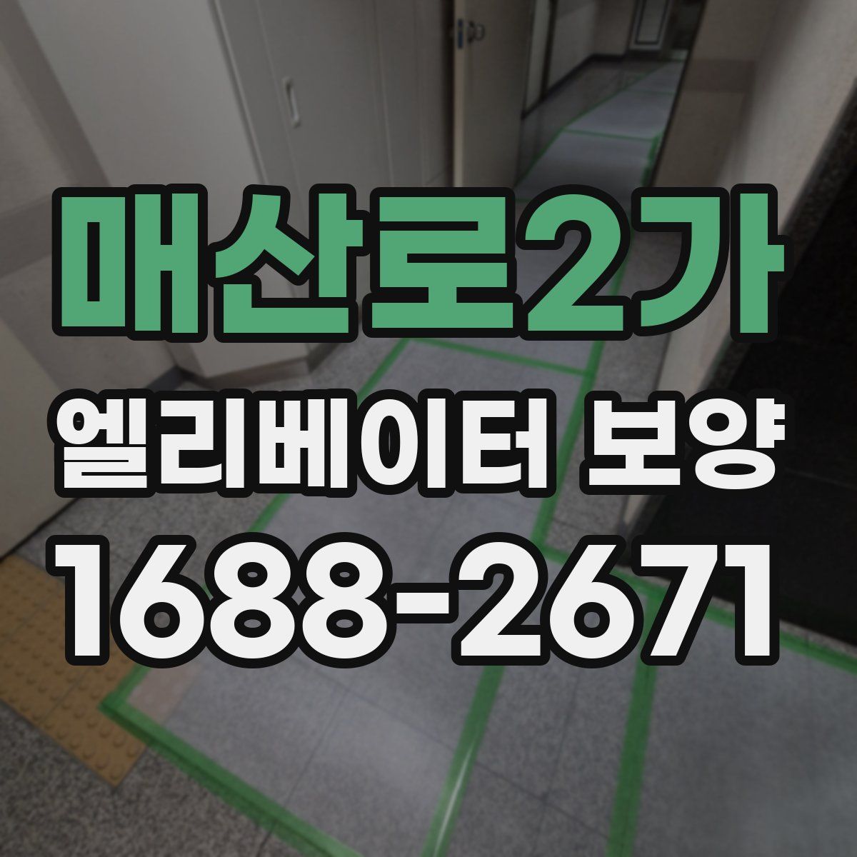 매산로2가 엘리베이터 보양