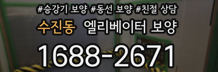 수진동 엘리베이터 보양