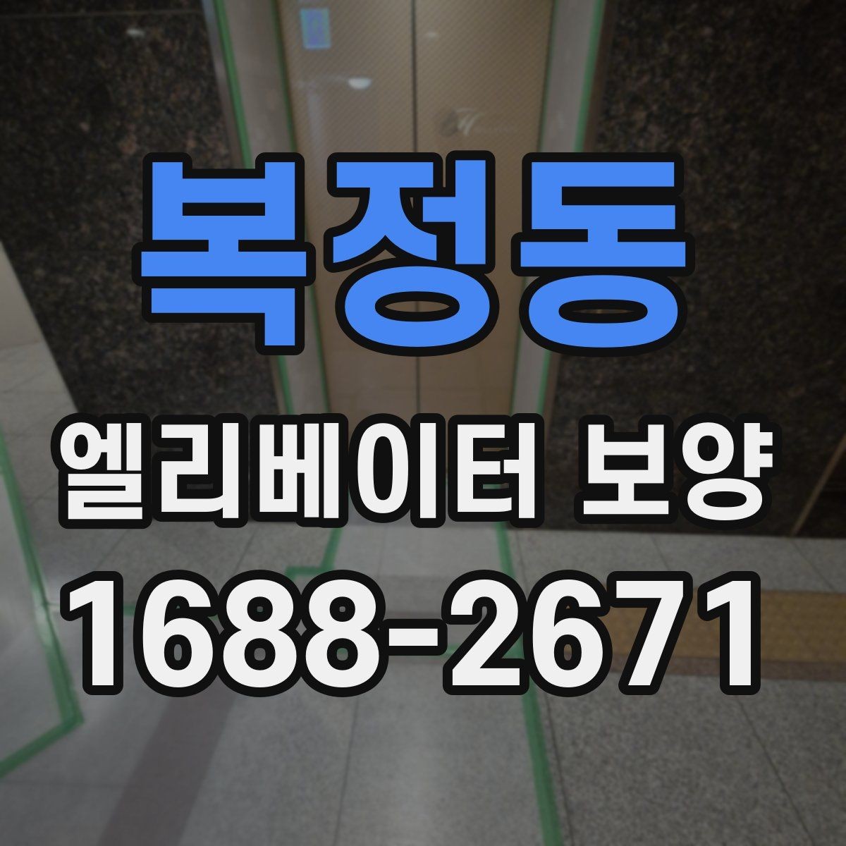 복정동 엘리베이터 보양 종류별 특징과 활용 상황
