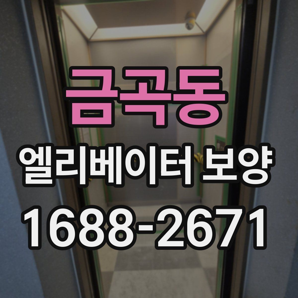 금곡동 엘리베이터 보양 올바르게 진행하는 방법