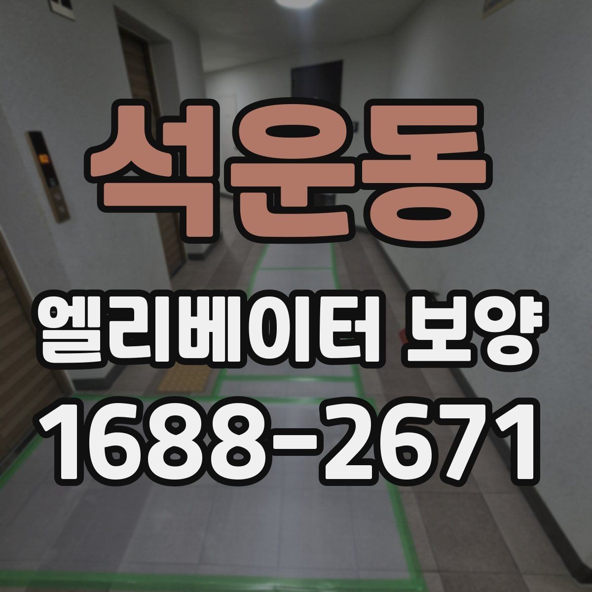 석운동 엘리베이터 보양 재료별 장단점 간단 비교