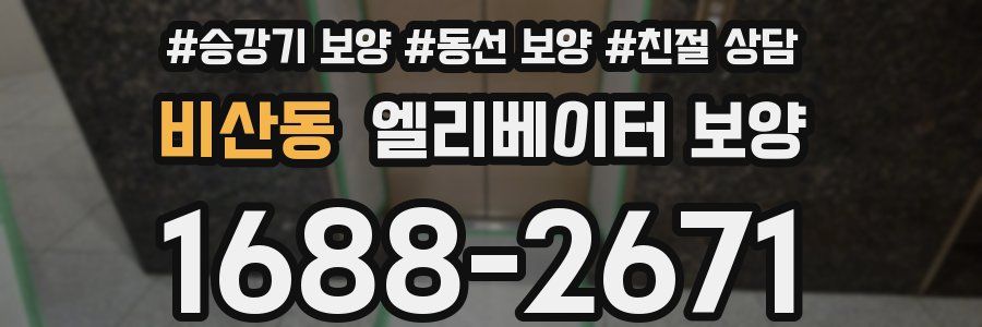 비산동 엘리베이터 보양