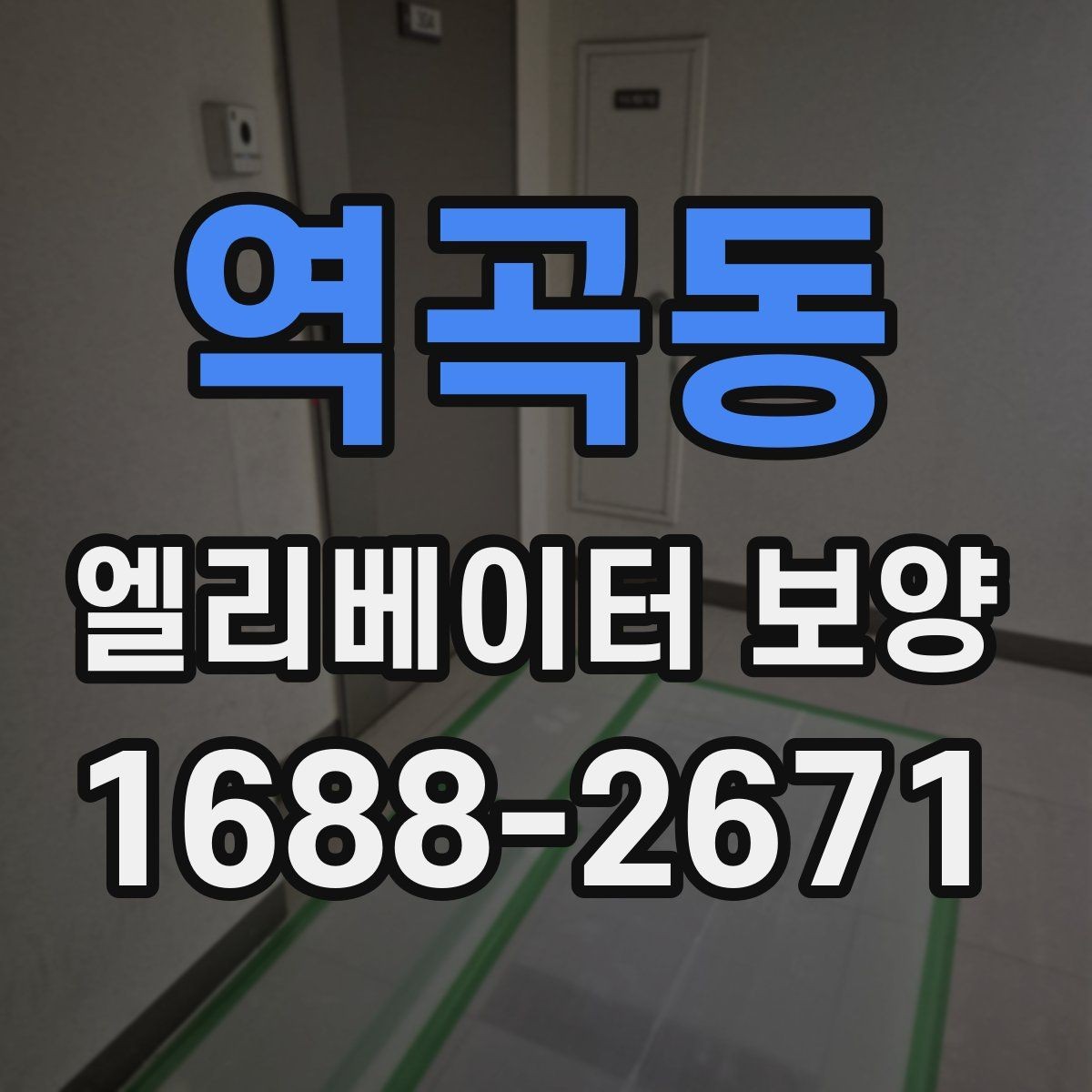 역곡동 엘리베이터 보양 설치 전 현장 점검 포인트