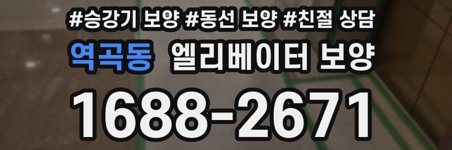 역곡동 엘리베이터 보양