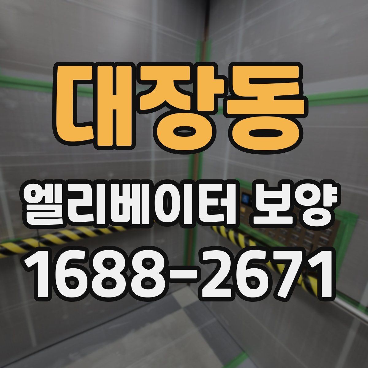 대장동 엘리베이터 보양 견적을 비교할 때 보는 항목