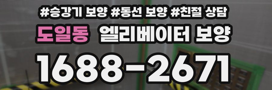 도일동 엘리베이터 보양