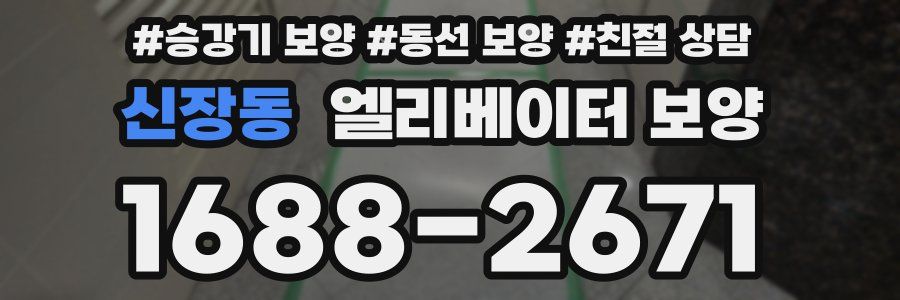 신장동 엘리베이터 보양