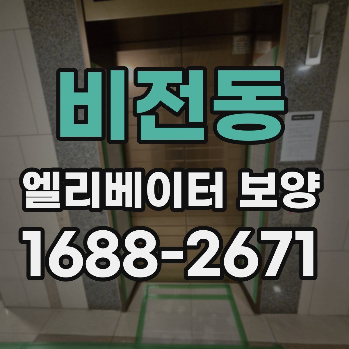 비전동 엘리베이터 보양 시 보호 범위 설정이 중요한 이유