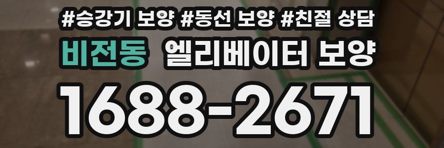 비전동 엘리베이터 보양