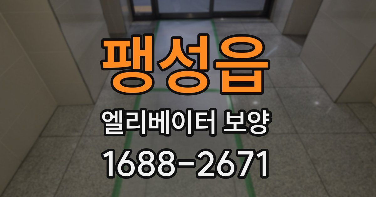 팽성읍 엘리베이터 보양