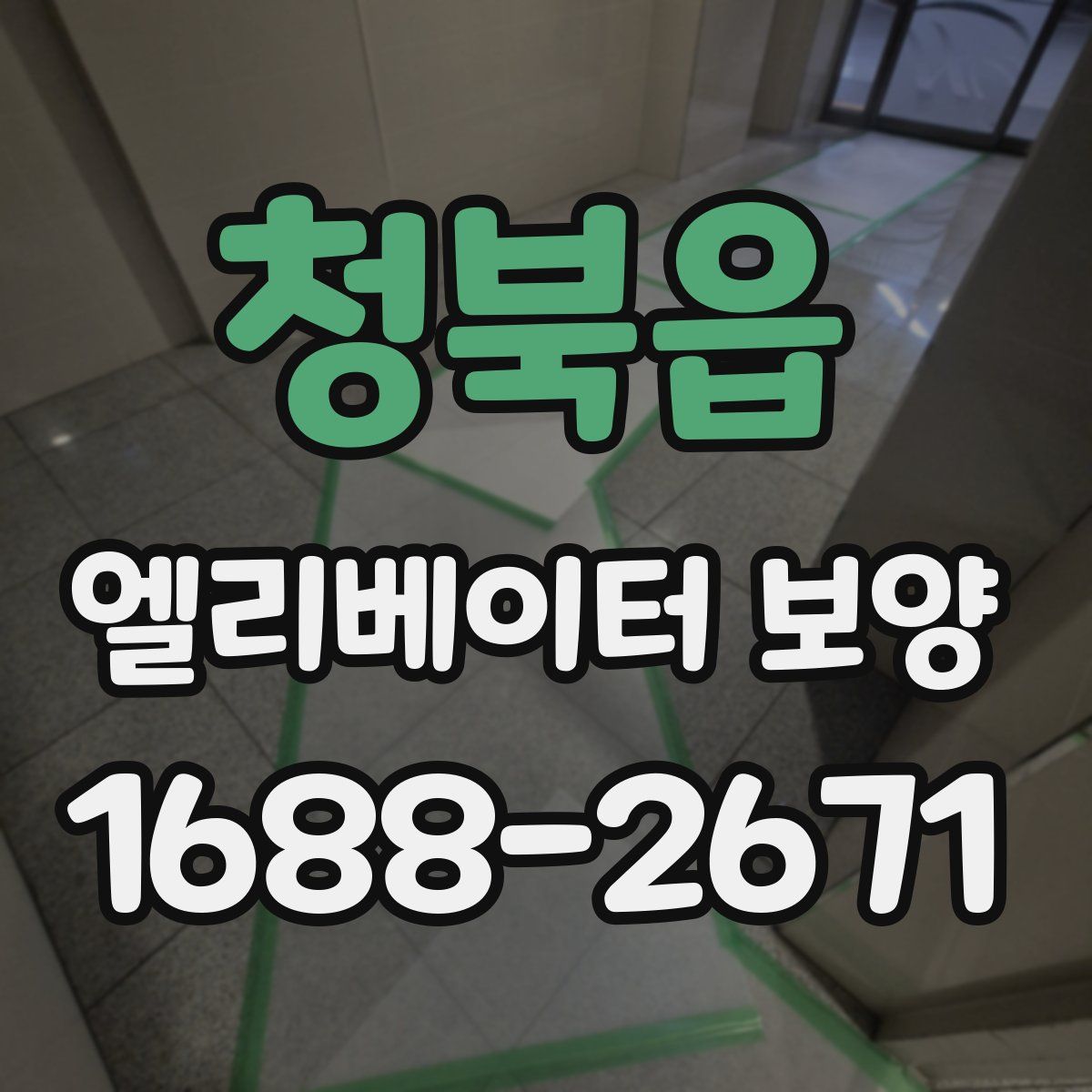 청북읍 엘리베이터 보양