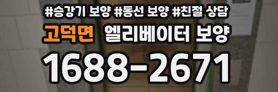 고덕면 엘리베이터 보양