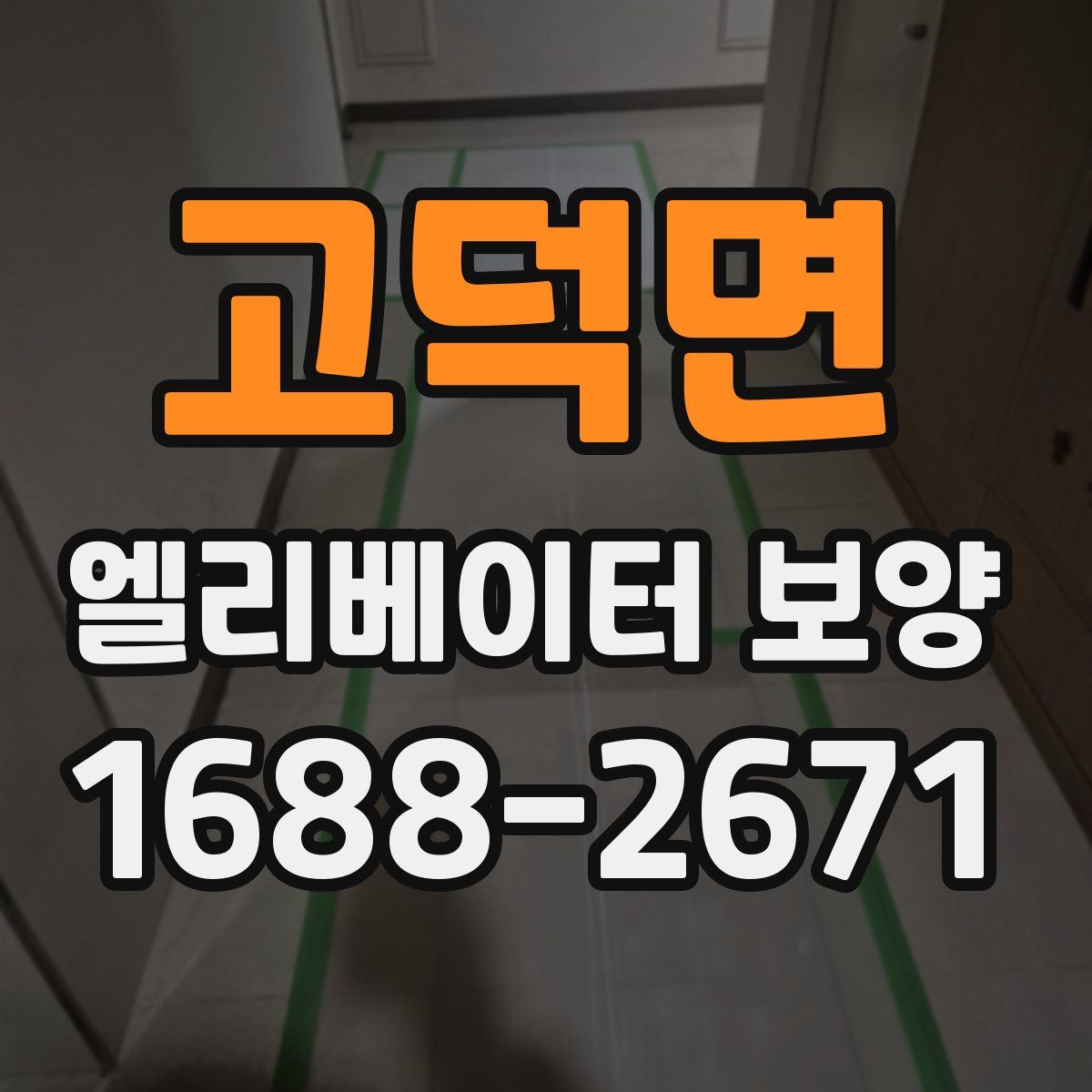 고덕면 엘리베이터 보양
