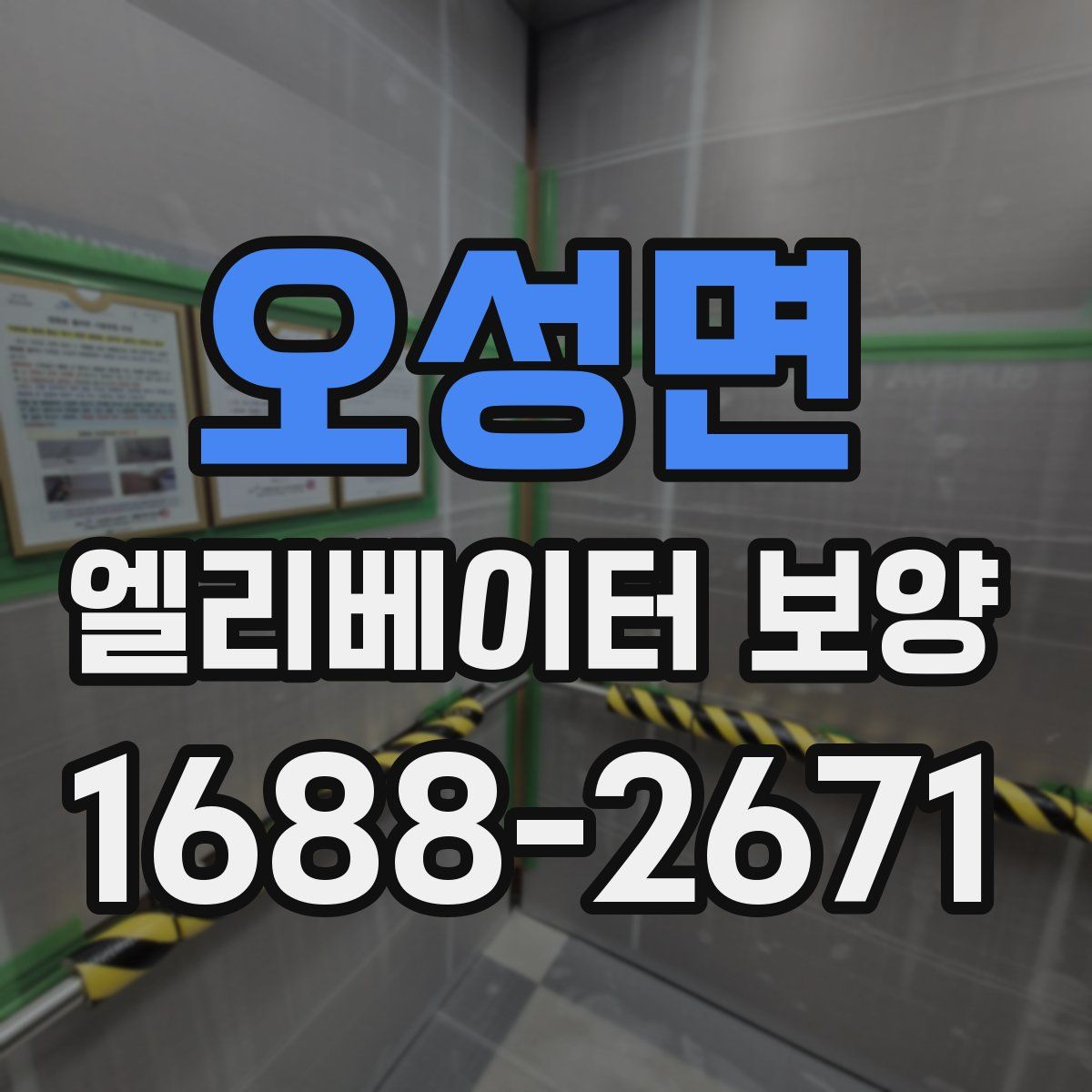 오성면 엘리베이터 보양