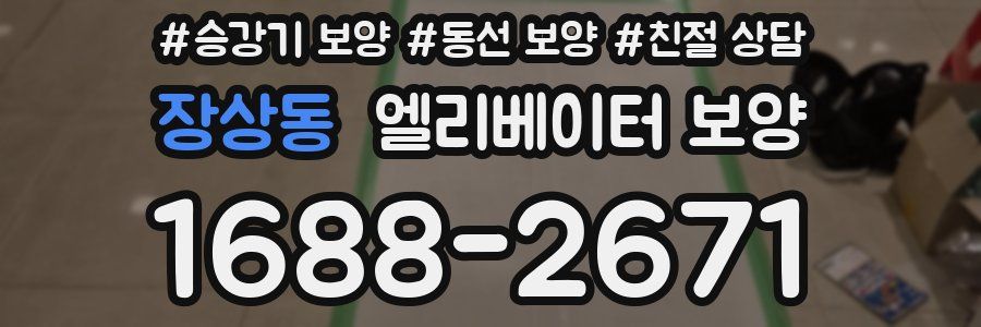장상동 엘리베이터 보양