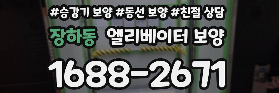 장하동 엘리베이터 보양