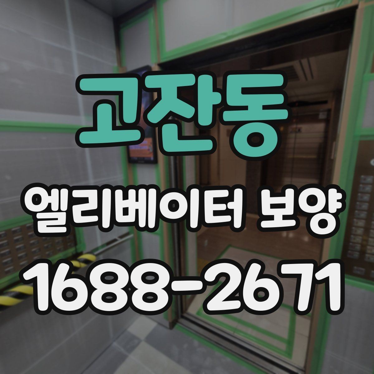 고잔동 엘리베이터 보양 현장별 맞춤 적용 사례
