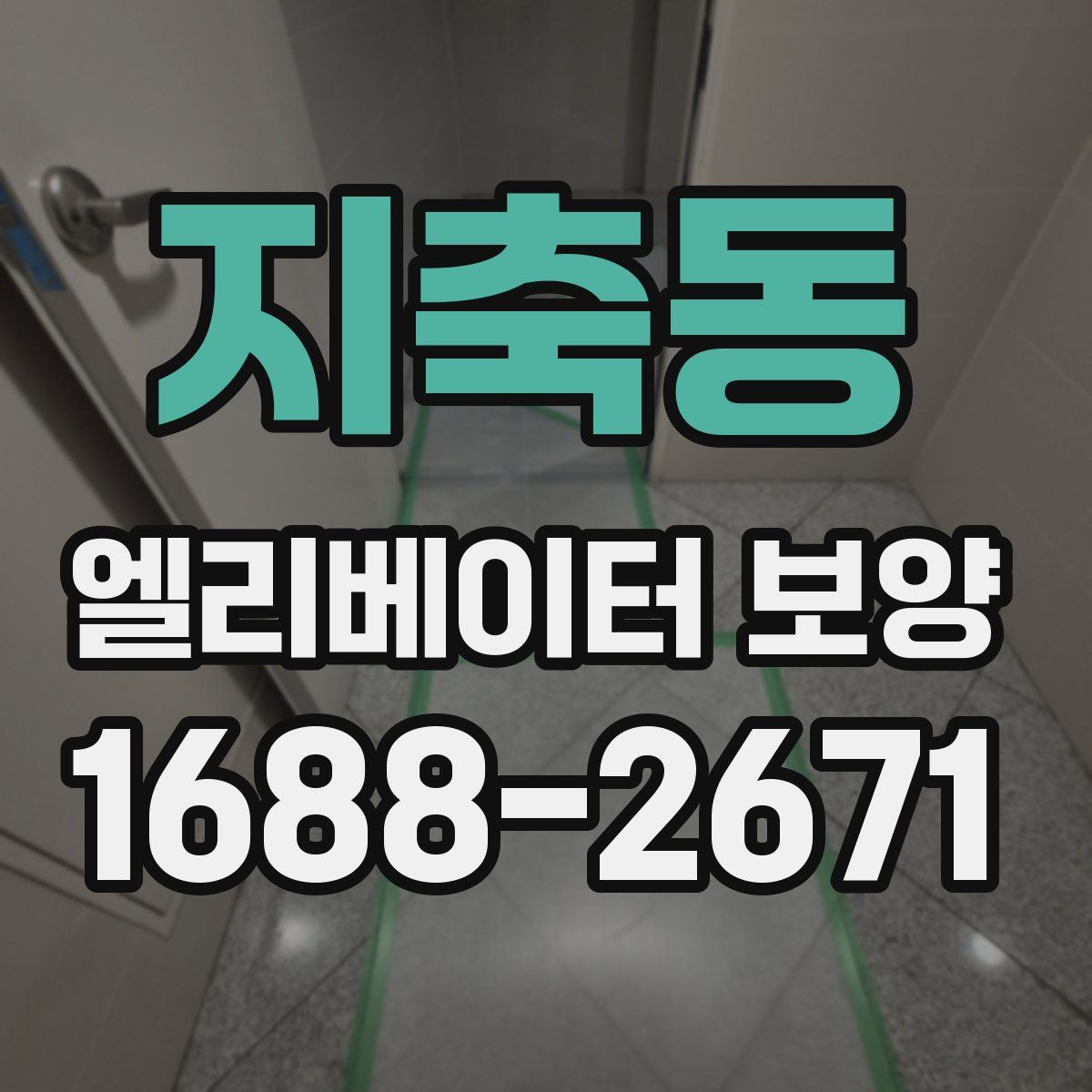 지축동 엘리베이터 보양