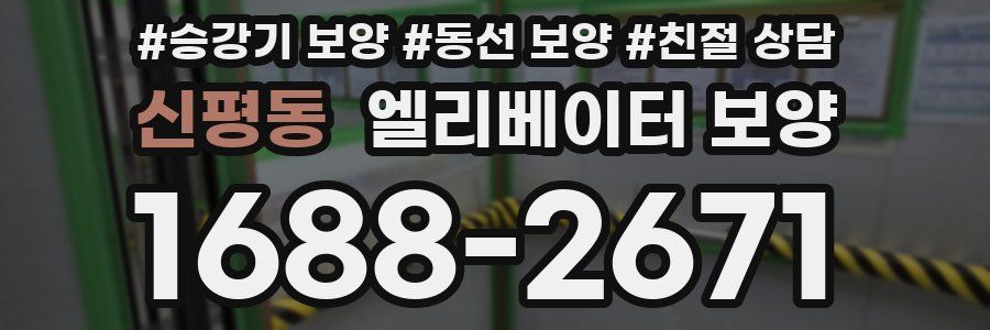신평동 엘리베이터 보양