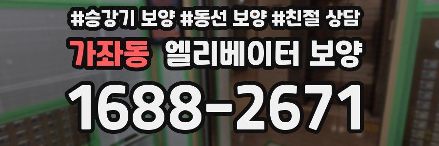 가좌동 엘리베이터 보양