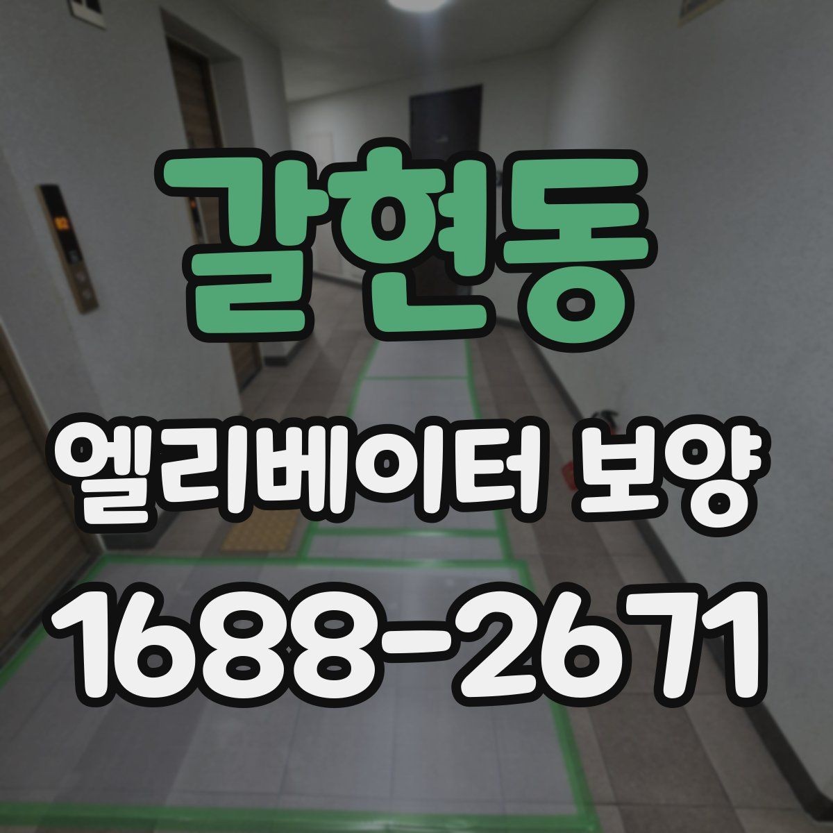 갈현동 엘리베이터 보양 업체 선정 전에 비교할 기준