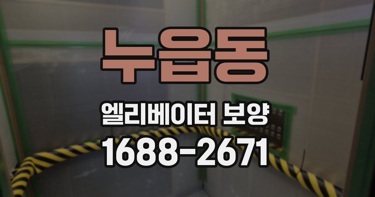 누읍동 엘리베이터 보양