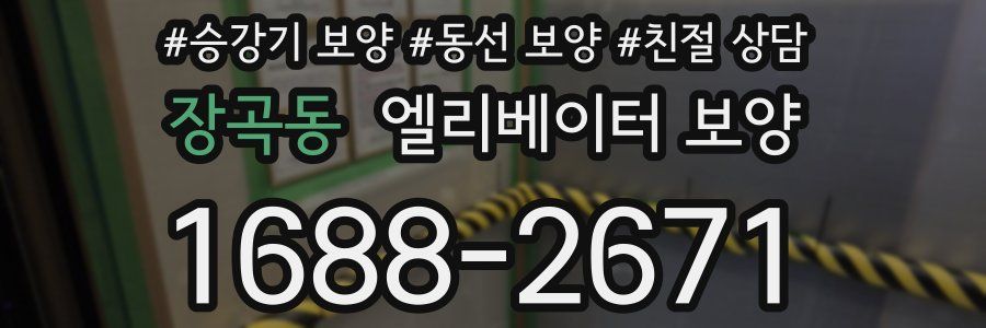 장곡동 엘리베이터 보양