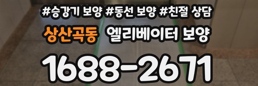 상산곡동 엘리베이터 보양
