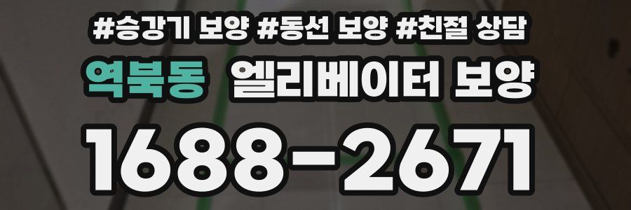 역북동 엘리베이터 보양