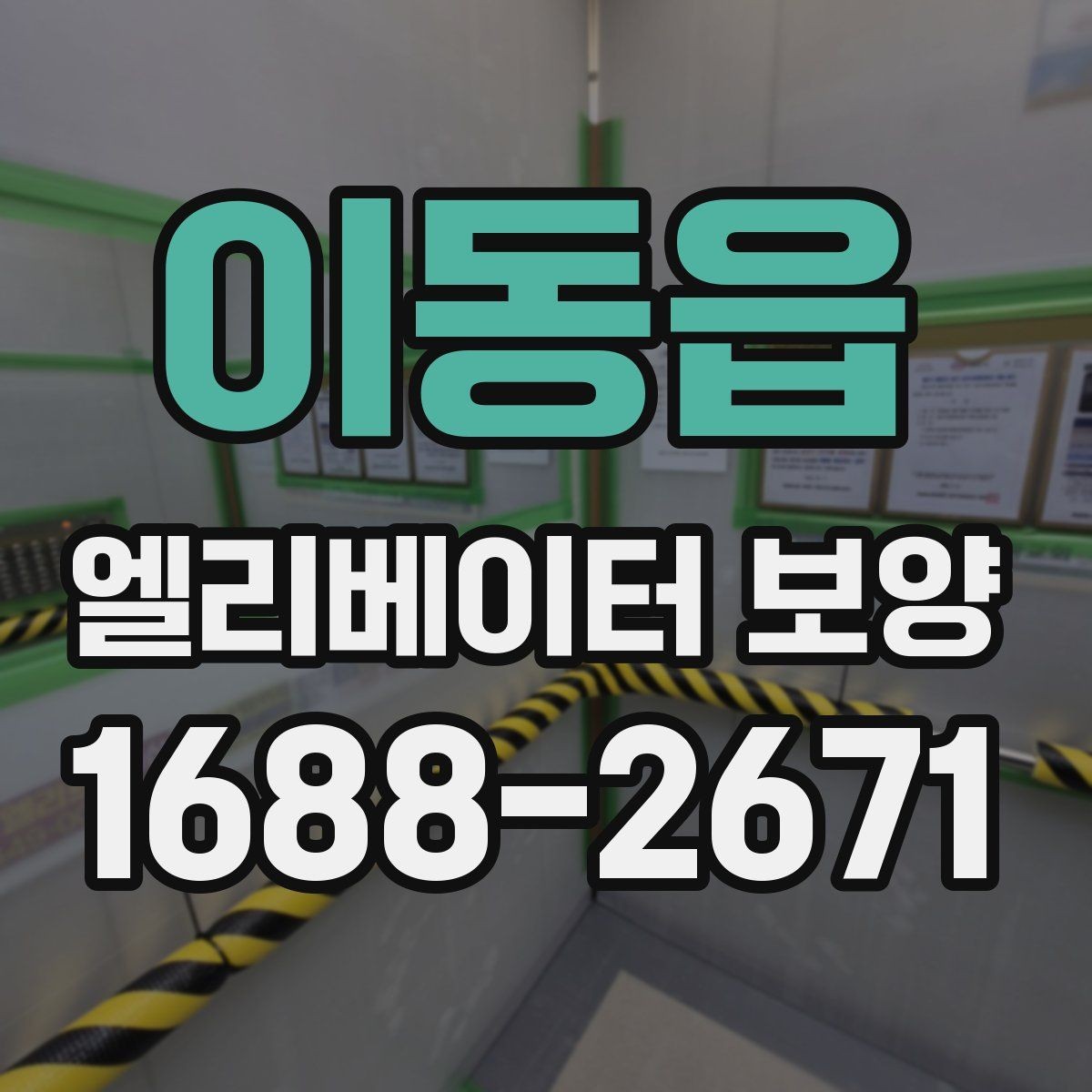 이동읍 엘리베이터 보양 전후 점검표로 확인할 내용