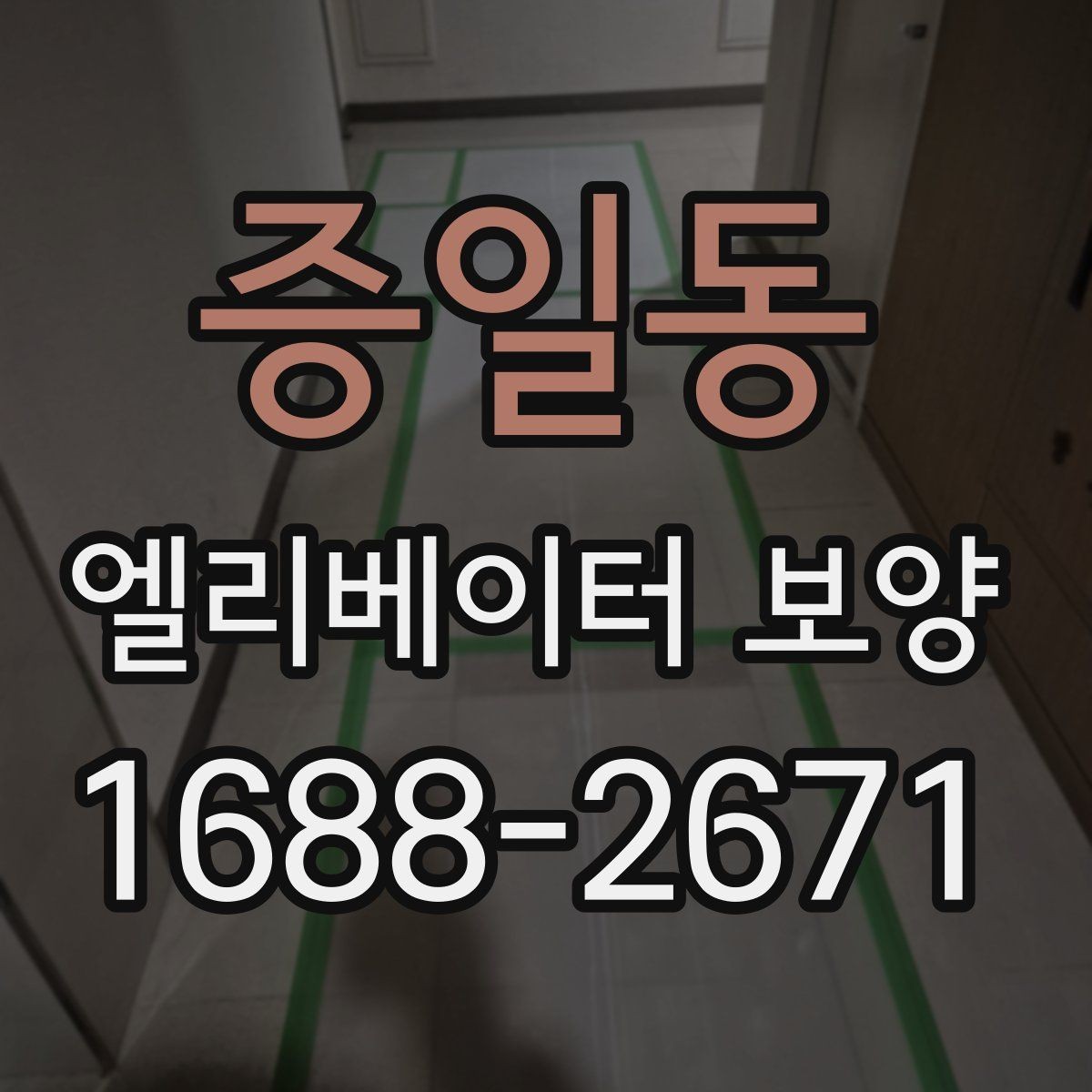 증일동 엘리베이터 보양 업체와 협의할 때 질문할 내용