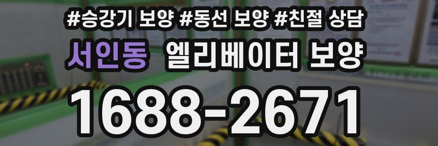 서인동 엘리베이터 보양