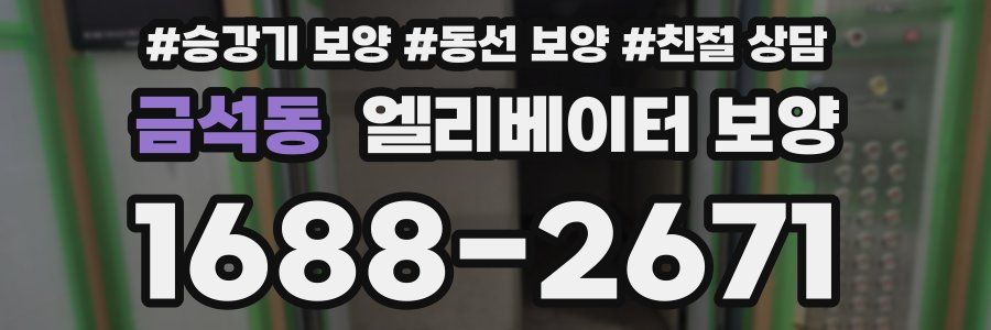 금석동 엘리베이터 보양